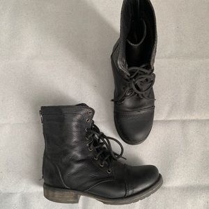 Steve Madden | Combat Boots | Black | Size 6.5